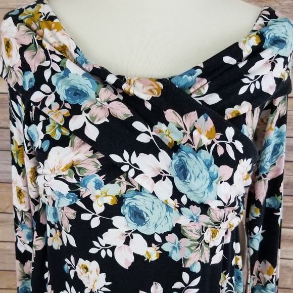 NWT Altar'd State Floral Dress Long Sleeve - Picture 3 of 8
